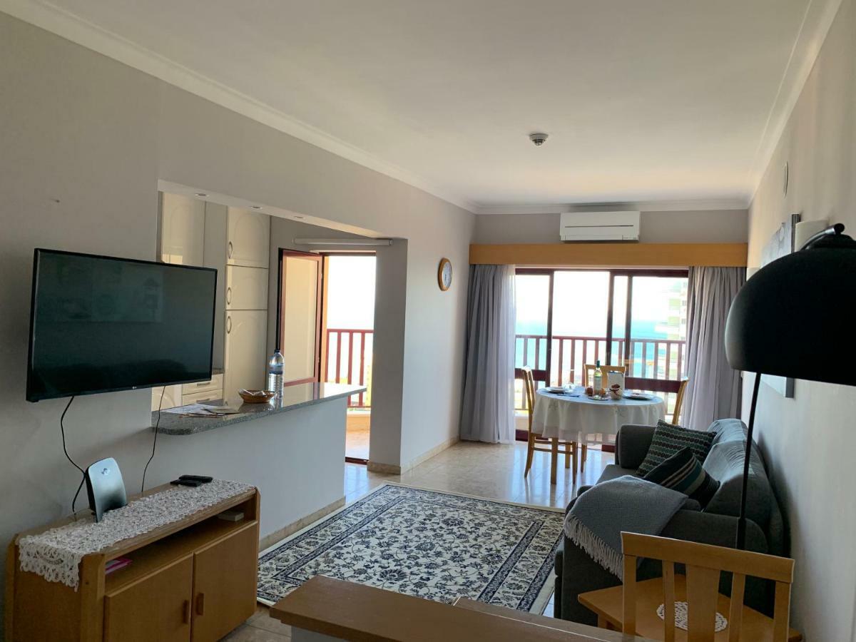 Panoramic Apartment In Portimao: Ocean View, Wifi Exteriör bild